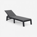 Tumbona reclinable de jardín Atlas Sunlounger