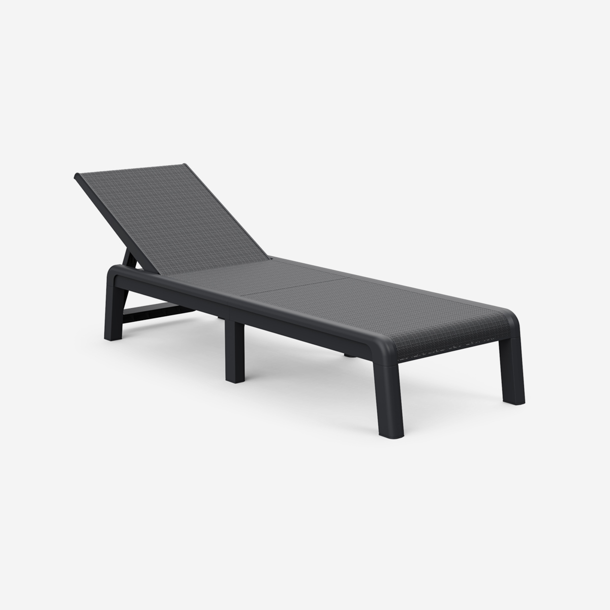Tumbona reclinable de jardín Atlas Sunlounger