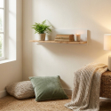 Estante de pared moderno 106x22 cm Holten
