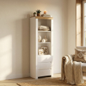 Mueble librería con 3 cajones y estantes Holten