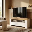 Mueble TV Holten con cajón y hueco abierto