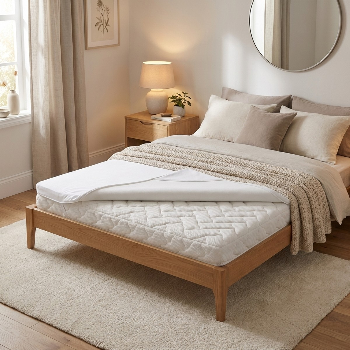 Topper materasso matrimoniale in memory foam Duvet Matrimoniale