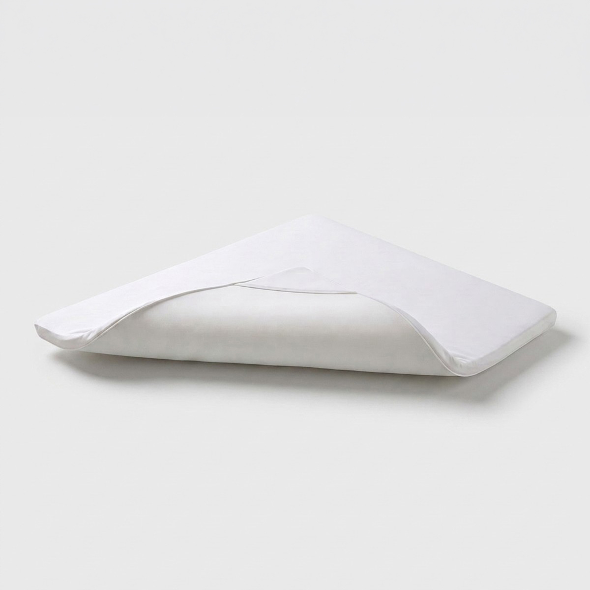 Topper para colchón individual de memory foam desenfundable Duvet Singolo