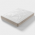 Matelas 120x190 à ressorts ensachés et mousse mémoire Flur