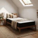 Orthopädische Memory-Foam-Einzelmatratze 20 cm Aethel Singolo