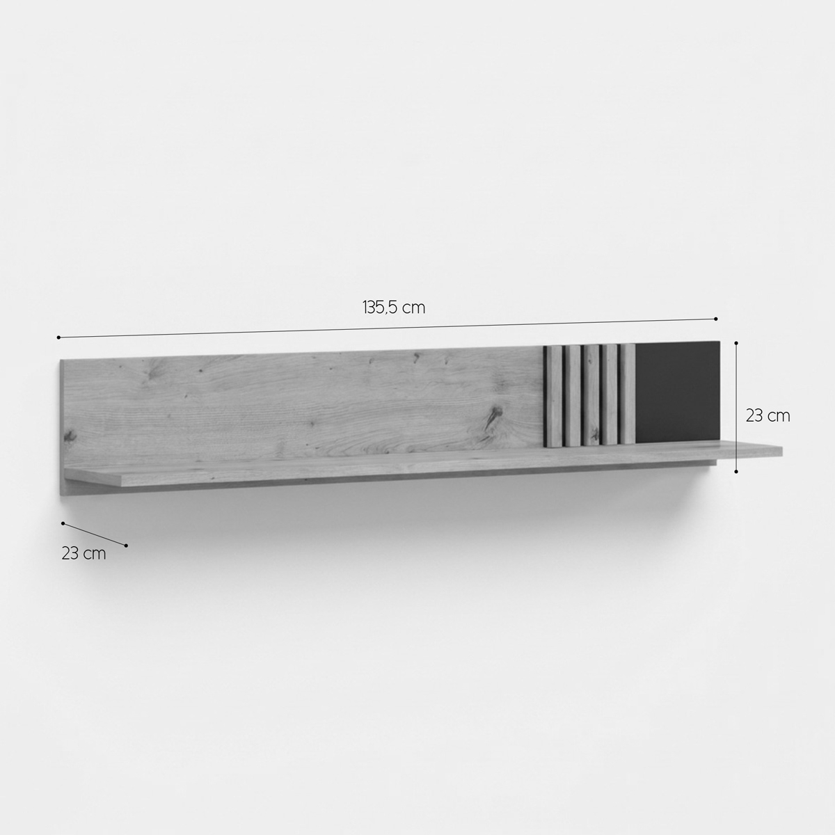 Mensola da parete moderna in legno Vabres