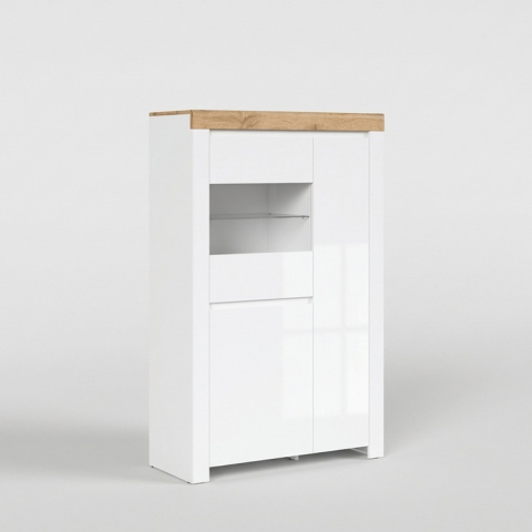 Vitrine mit Glastüren Holten