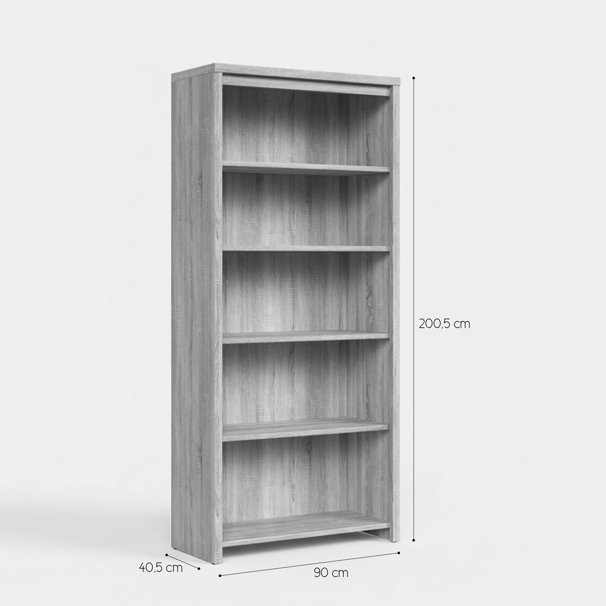 Libreria scaffale alta a giorno Kaspian