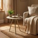 Quadratischer Couchtisch aus Metall Zanini Design Suzuky