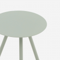 Tavolino basso da salotto quadrato in metallo Smart Zanini Design
