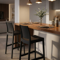 Sgabello alto da bar per interno ed esterno Zanini Design Baska HS.75
