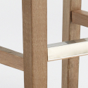 Barhocker Holzküche Design Hoch 74 cm Comfort XL 