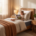 Materasso singolo memory foam 22 cm ortopedico Plia singolo