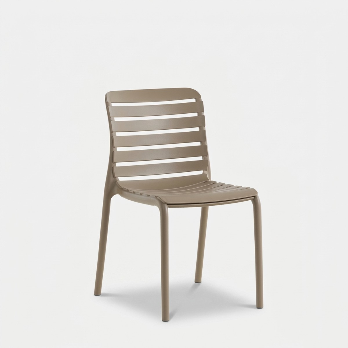2er Set stapelbare Stühle für innen und außen Fenis Zanini Design
