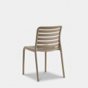 2er Set stapelbare Stühle für innen und außen Fenis Zanini Design