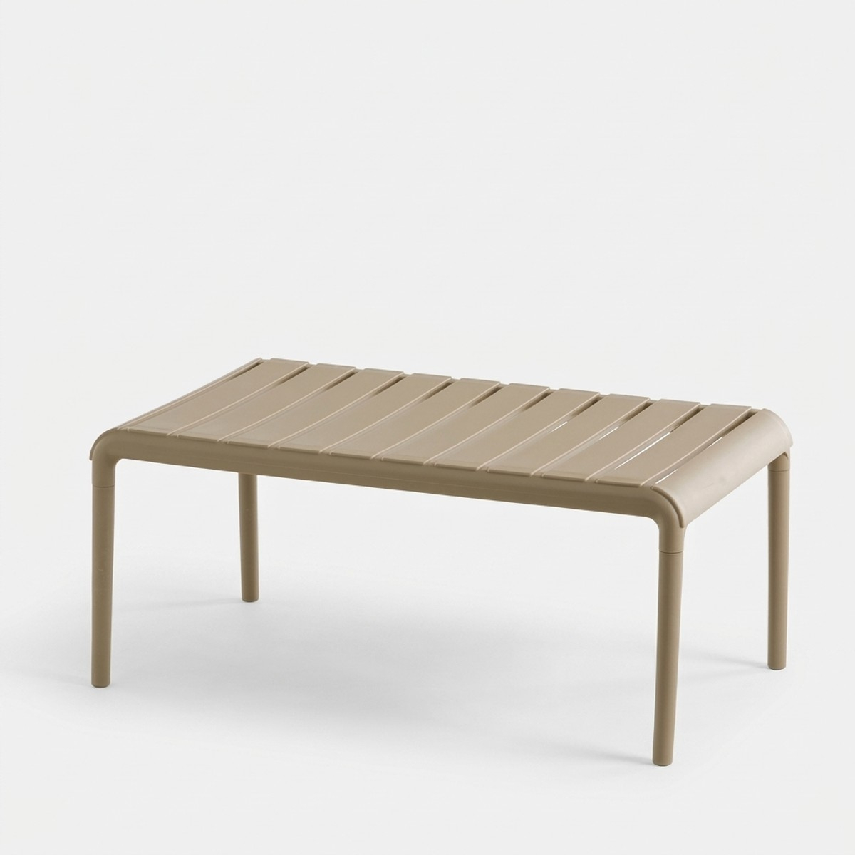 Couchtisch für Wohnzimmer und Garten aus Polypropylen Arnad