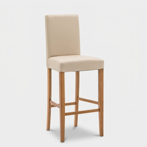 Sgabello in ecopelle Judit