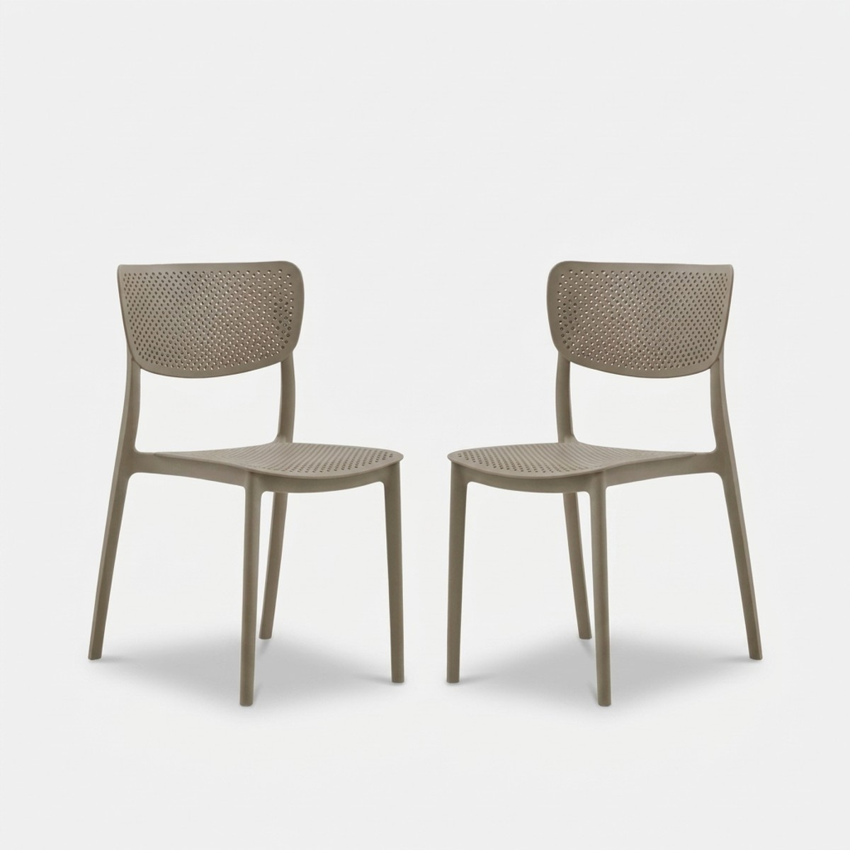 Set 2 sedie impilabili da giardino Zanini Design Siracura