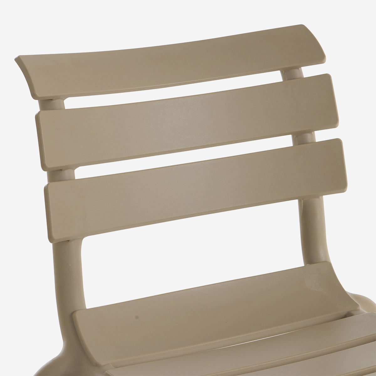 Set 2 sgabelli alti impilabili per cucina e giardino Punat 65