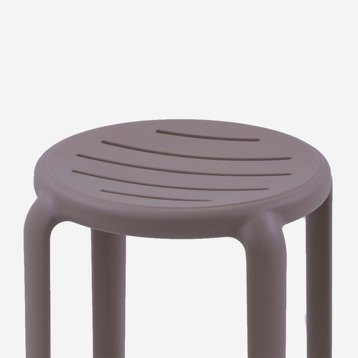 Set 2 Sgabelli Alti da Bar in Polipropilene 75 cm Stara baska