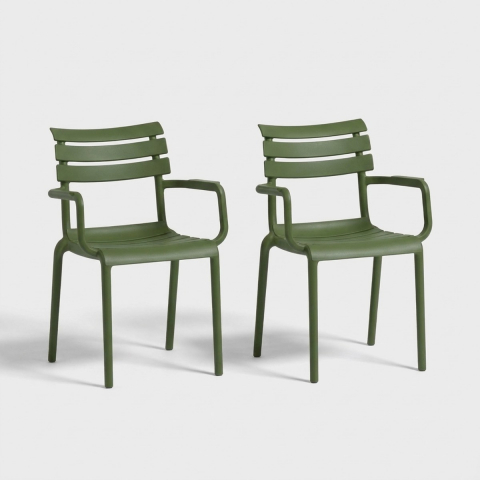 Poltrona PUNAT verde oliva