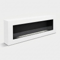 Bioethanol Wandkamin aus Stahl Divina Fire Siena 120