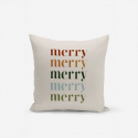 Weihnachtlicher Kissenbezug aus Polyester Luminary