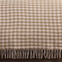 Coperta matrimoniale in cotone con frange 220 x 180 Ekose B