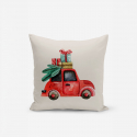 Housse de coussin décorative de Noël en polyester Duvet