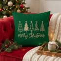 Weihnachtlicher rechteckiger Kissenbezug aus Polyester Gletscher