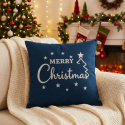 Housse de coussin de Noël en polyester 43x43 Nord