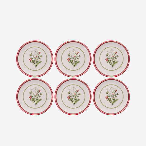 Set 6 piatti dessert in...