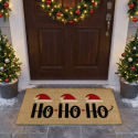 Weihnachtliche rutschfeste PVC-Fußmatte 40x70 cm Yule