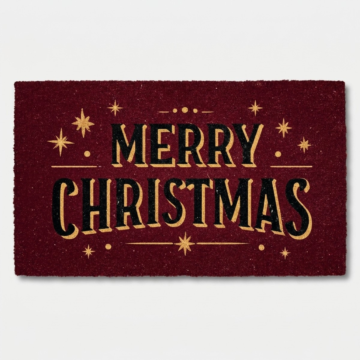 Weihnachtliche PVC-Fußmatte rutschfest 40x70 cm Festivus