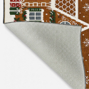 Zerbino natalizio lavabile antiscivolo 60x100 cm Karamell