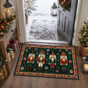 Zerbino lavabile antiscivolo natalizio 60x100 cm Vinter