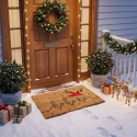 Felpudo de entrada de coco navideño Coco Noel