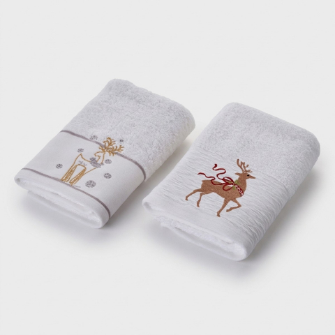 Serviette coton Noël Xmas