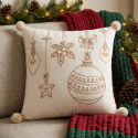 Cuscino decorativo ricamato sfoderabile Sylwen