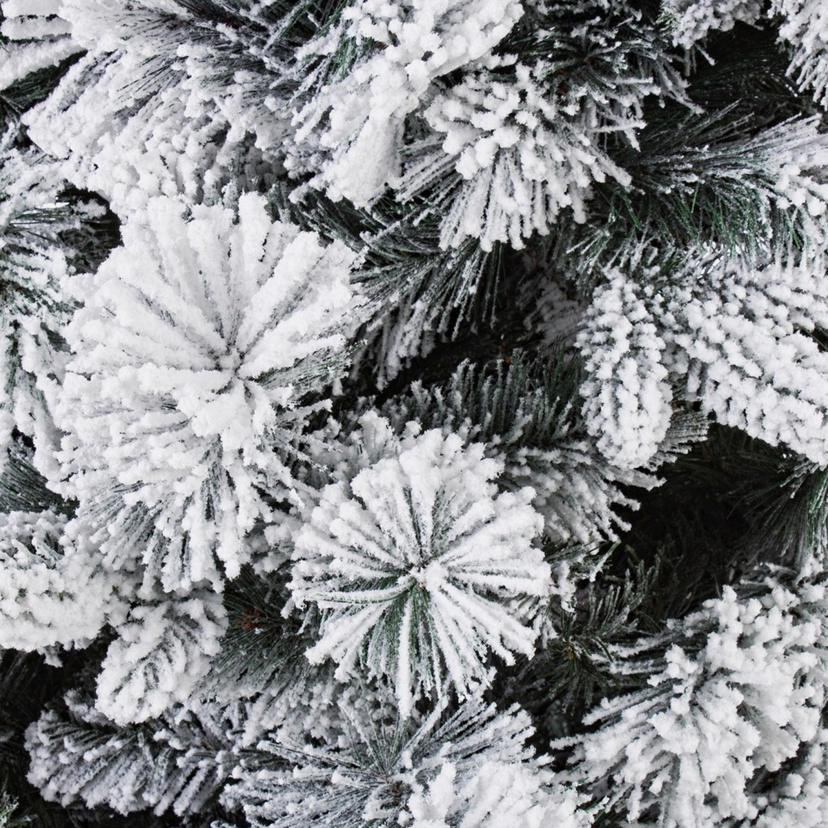 Albero di Natale artificiale innevato 210 cm Garlenda