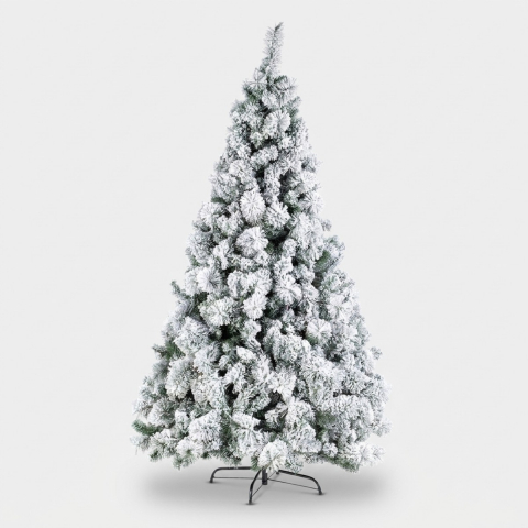 Albero di Natale innevato...