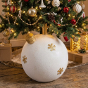 Pied pour sapin de Noël en plâtre Zadok