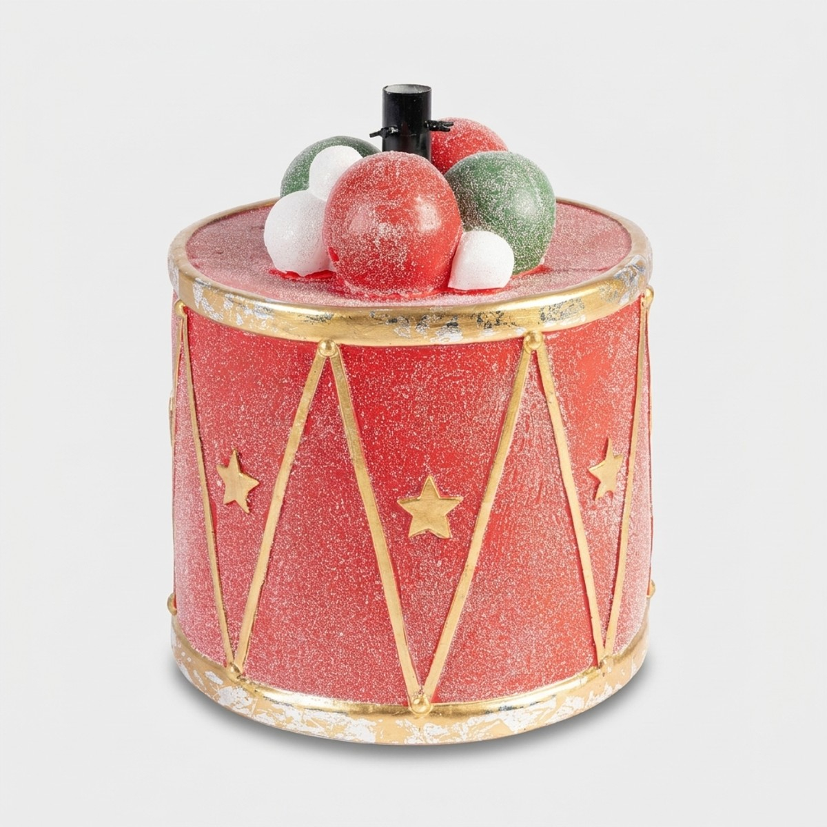 Pied pour sapin de Noël en tambour en plâtre Annold