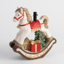 Pied pour sapin de Noël cheval à bascule Chaim