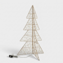 Albero luminoso natalizio con 600 microled per interno ed esterno Hoover