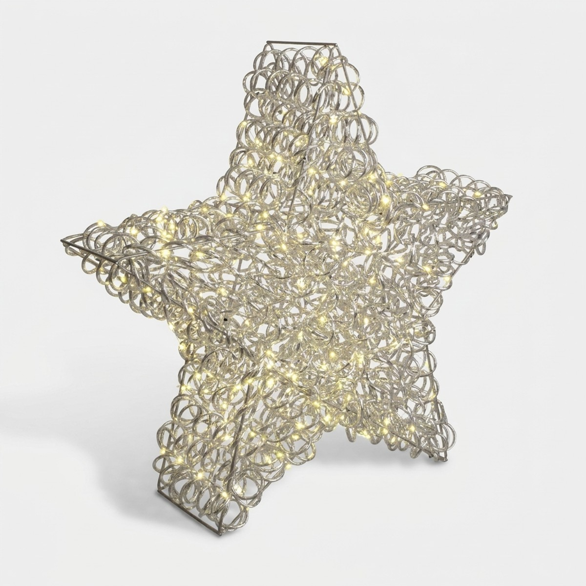 Étoile lumineuse de Noël 200 microLED pour intérieur et extérieur Delight