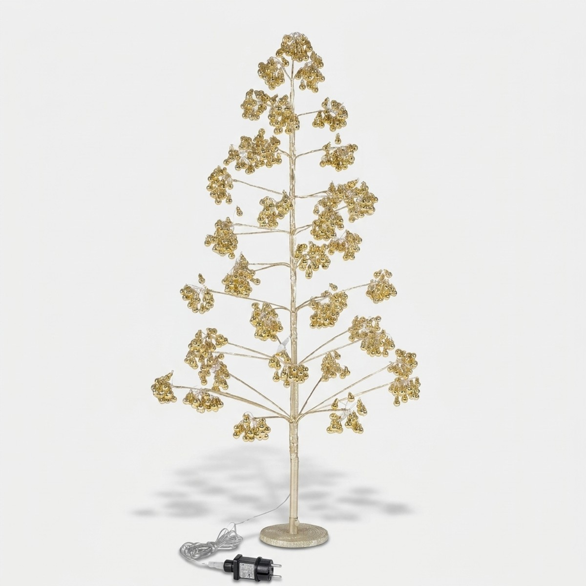 Sapin de Noël lumineux en métal 800 microleds Glint