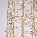 Lámpara decorativa en cono con 1440 microled Laila