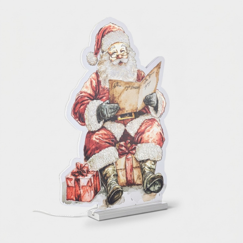 LED-Leuchtdekoration Santa