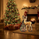 Décoration lumineuse cerf à LED pour intérieur Blaze